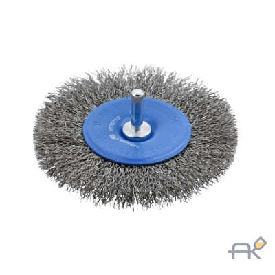 Корщетка дисковая прямая нержавейка 100 мм HOEGERT TECHNIK HT7D714